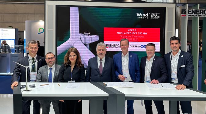 Enercon and Enerjisa Üretim sign turbine delivery agreement for the second phase of the YEKA 2 wind power plant