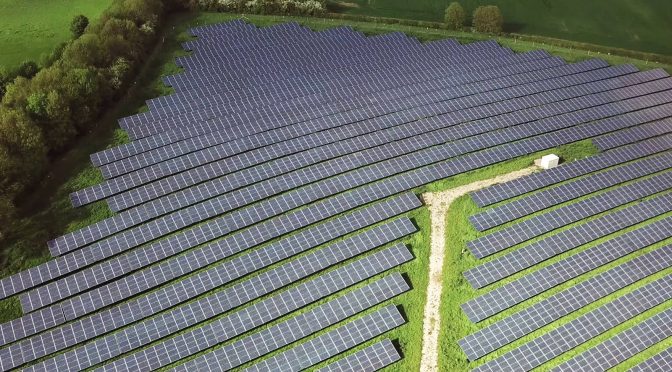 RWE starts construction of its first UK photovoltaic farms