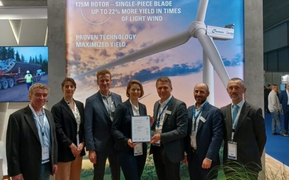 TÜV SÜD grants Nordex DIBt approval for an internally developed 179-meter hybrid tower for the N175/6.X wind turbine