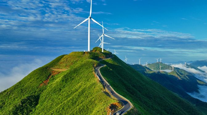 The world installed 116 GW of wind power in 2023. China installed the 65%