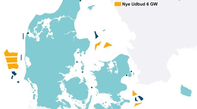 Denmark tenders 6 GW of offshore wind power