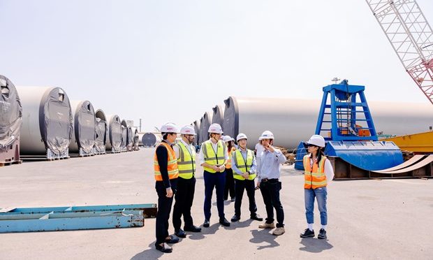 Made-in-Vietnam wind turbine towers bound for RoK