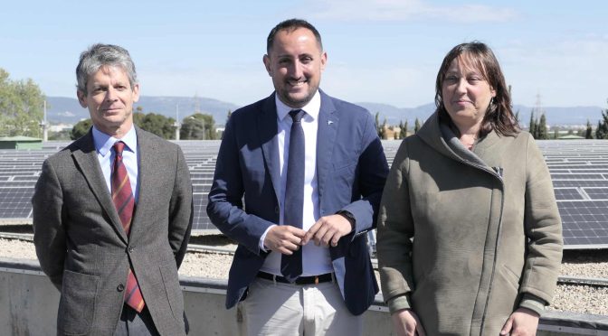 The CAT will have with Endesa the largest photovoltaic plant in the water treatment and transportation sector in all of Spain