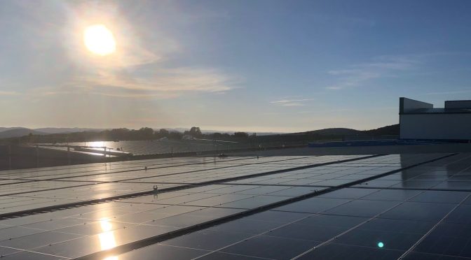 Endesa installs a new photovoltaic plant for Resilux
