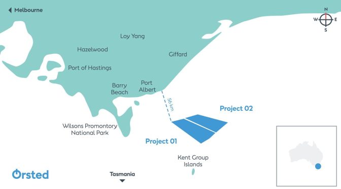 Ørsted secures licences to develop large-scale offshore wind projects in Australia