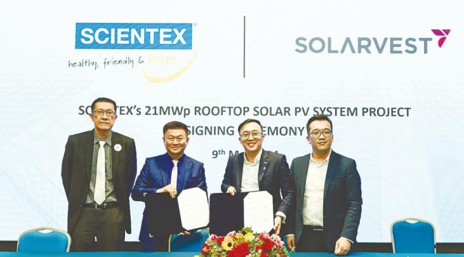 Scientex to deploy photovoltaic across its facilities in Malaysia